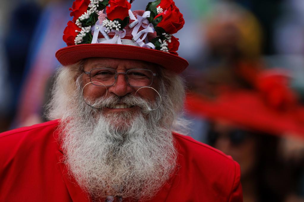 Scenes from a festive Kentucky Derby day May 6, 2023, at Churchill Downs. (Eclipse Sportswire)