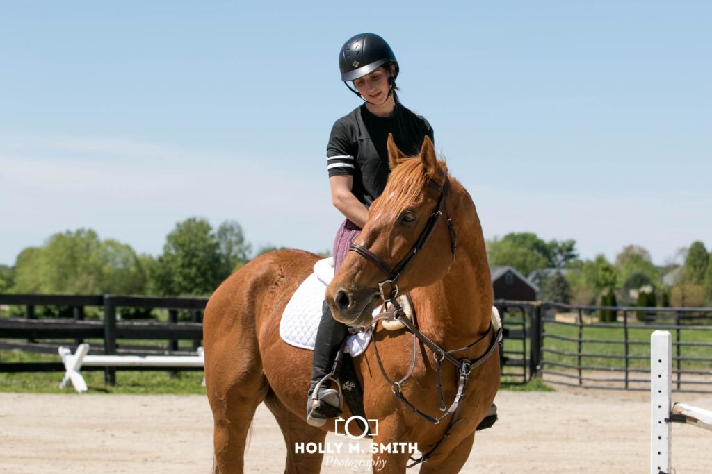Kirsten Fada happily reunited with Inked in 2020. (Holly M. Smith Photography)