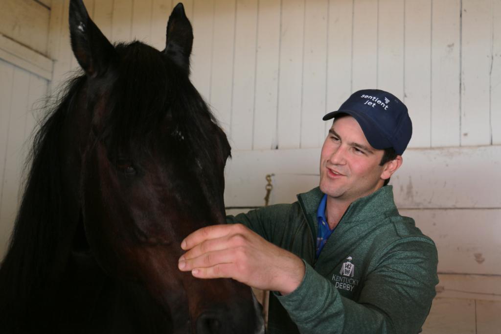 With joy in his eyes. (Julie June Stewart photo) 
