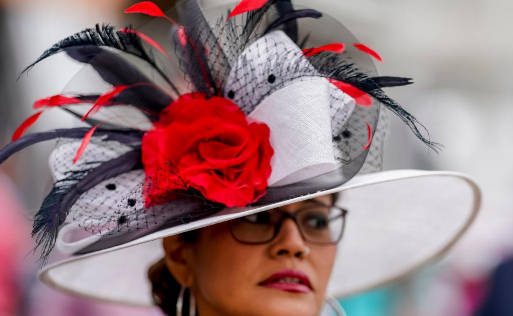A collection of the wonderful and wild hats from the Kentucky Derby May 7 at Churchill Downs. (Eclipse Sportswire)