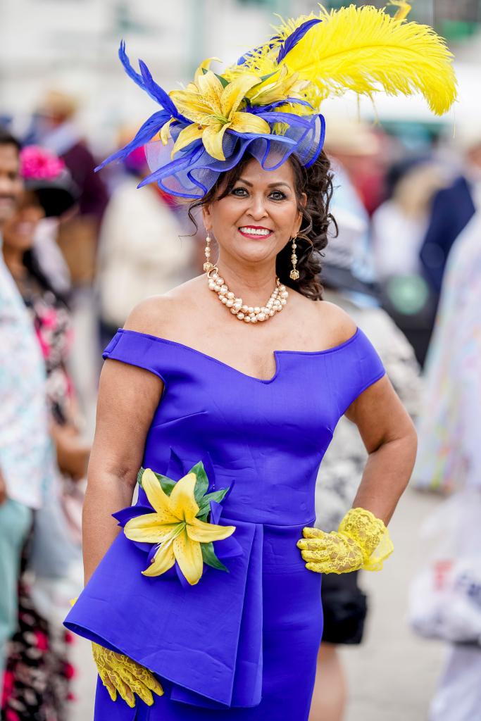 A collection of the wonderful and wild hats from the Kentucky Derby May 7 at Churchill Downs. (Eclipse Sportswire)
