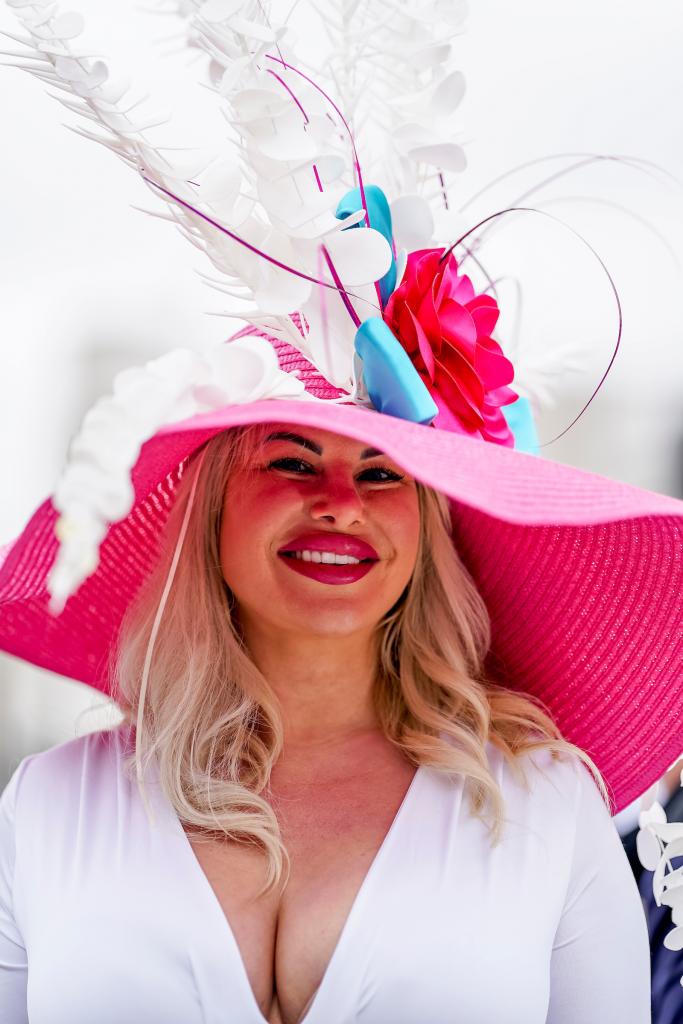 A collection of the wonderful and wild hats from the Kentucky Derby May 7 at Churchill Downs. (Eclipse Sportswire)