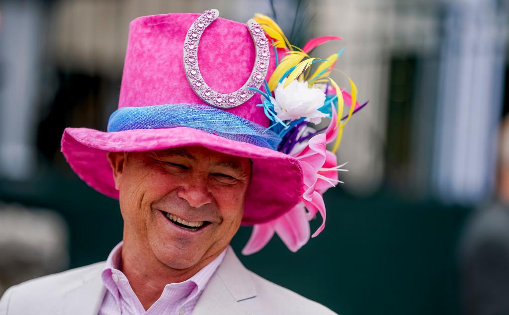 A collection of the wonderful and wild hats from the Kentucky Derby May 7 at Churchill Downs. (Eclipse Sportswire)