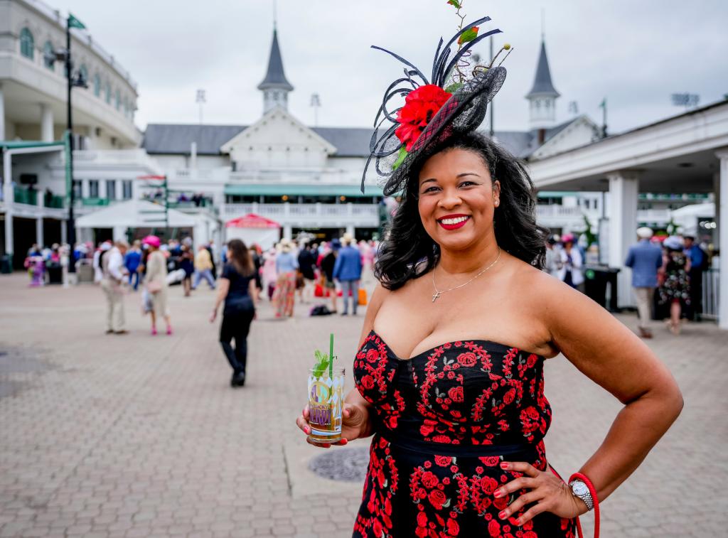 A collection of the wonderful and wild hats from the Kentucky Derby May 7 at Churchill Downs. (Eclipse Sportswire)