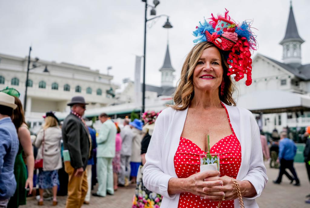 A collection of the wonderful and wild hats from the Kentucky Derby May 7 at Churchill Downs. (Eclipse Sportswire)