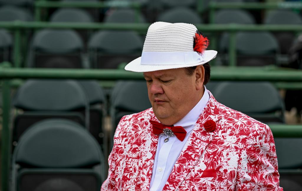 A collection of the wonderful and wild hats from the Kentucky Derby May 7 at Churchill Downs. (Eclipse Sportswire)