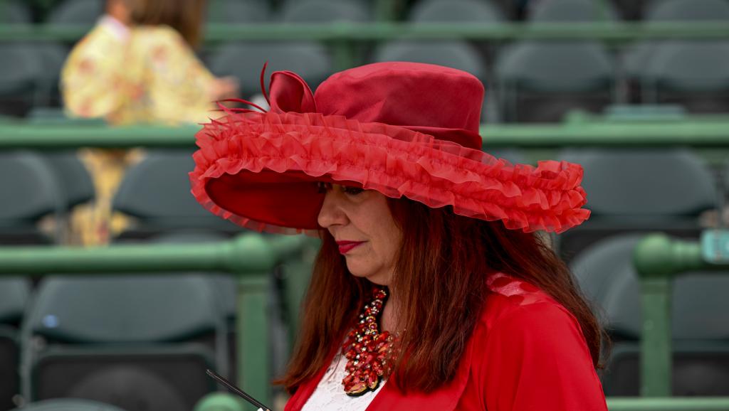 A collection of the wonderful and wild hats from the Kentucky Derby May 7 at Churchill Downs. (Eclipse Sportswire)