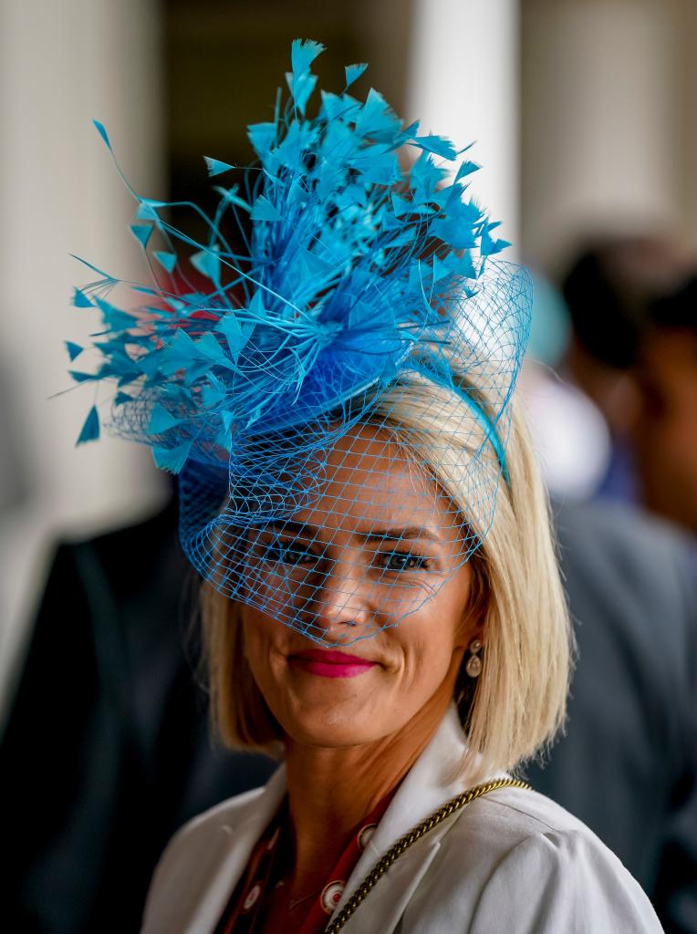 A collection of the wonderful and wild hats from the Kentucky Derby May 7 at Churchill Downs. (Eclipse Sportswire)