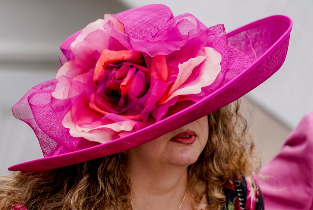 A collection of the wonderful and wild hats from the Kentucky Derby May 7 at Churchill Downs. (Eclipse Sportswire)