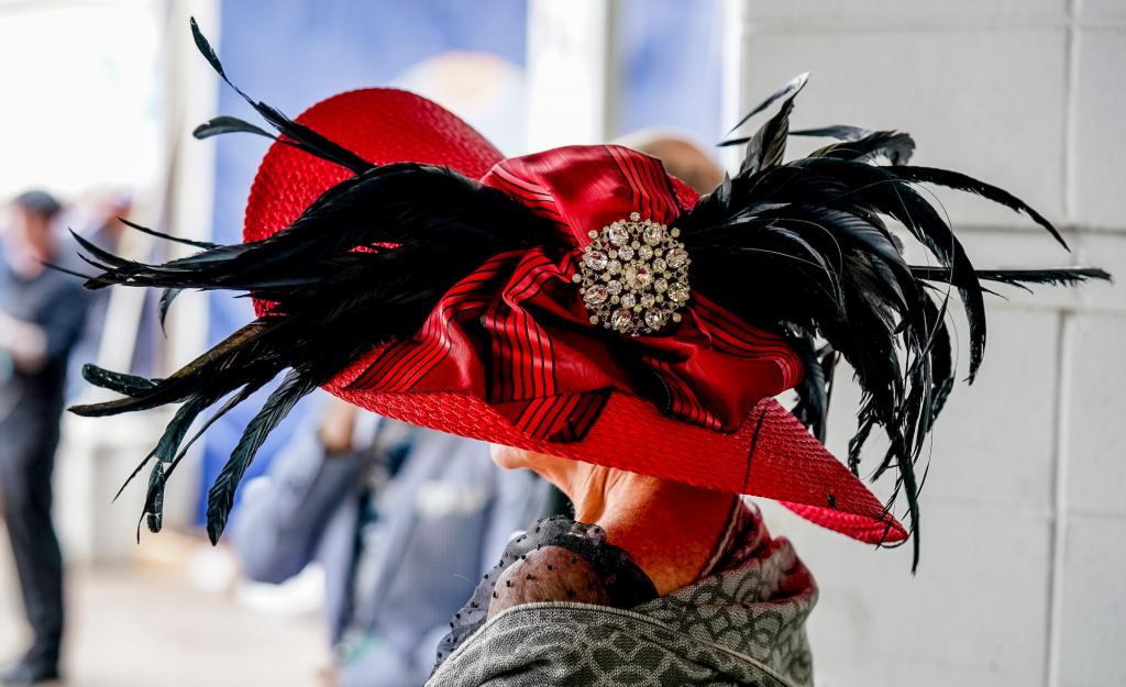 A collection of the wonderful and wild hats from the Kentucky Derby May 7 at Churchill Downs. (Eclipse Sportswire)