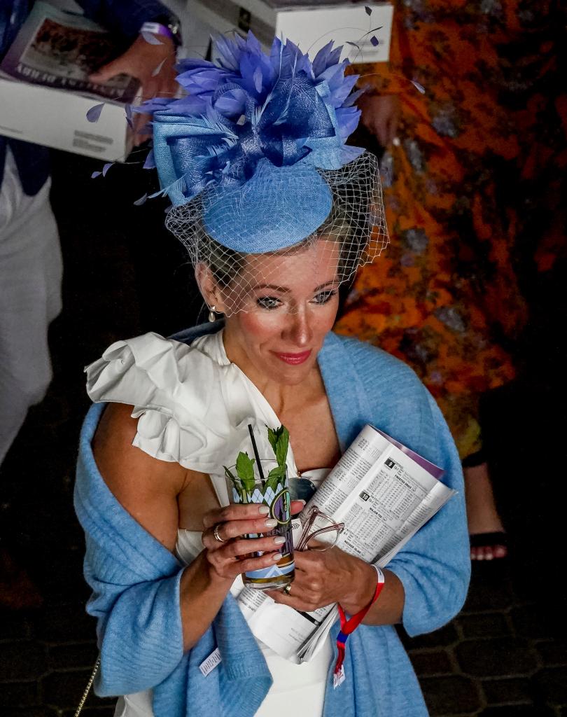 A collection of the wonderful and wild hats from the Kentucky Derby May 7 at Churchill Downs. (Eclipse Sportswire)