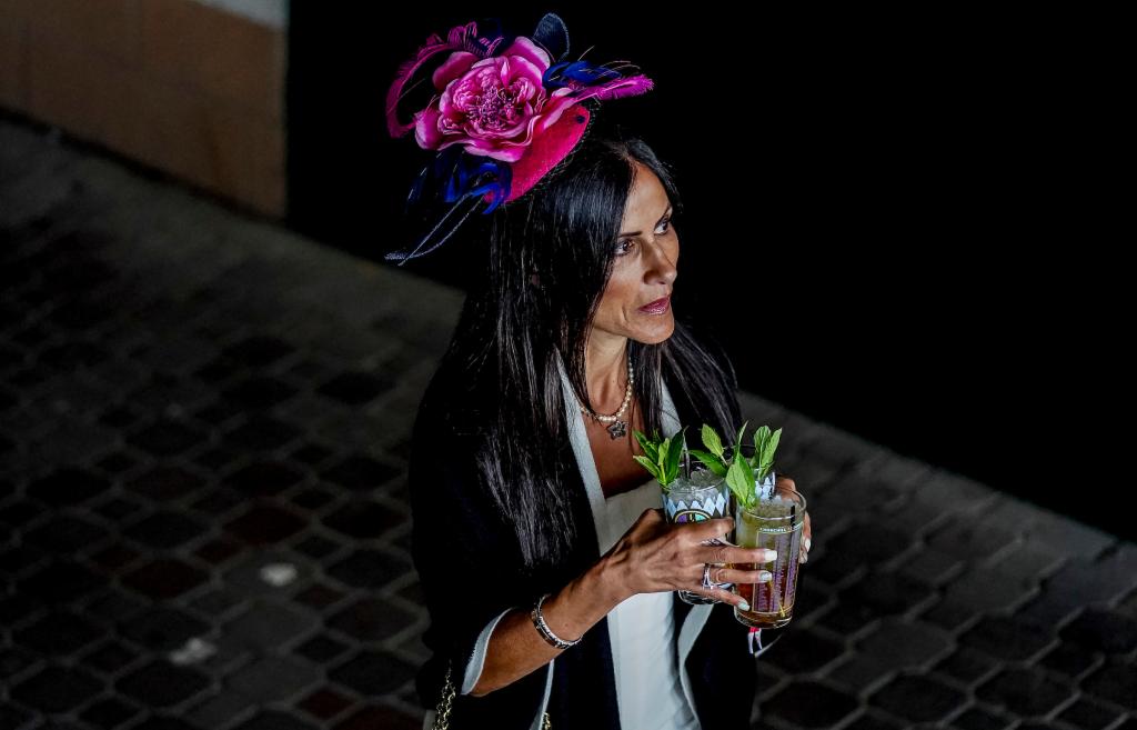 A collection of the wonderful and wild hats from the Kentucky Derby May 7 at Churchill Downs. (Eclipse Sportswire)