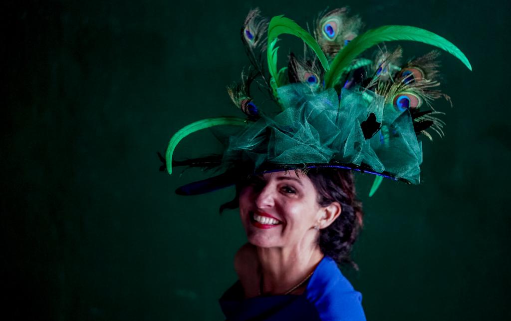 A collection of the wonderful and wild hats from the Kentucky Derby May 7 at Churchill Downs. (Eclipse Sportswire)