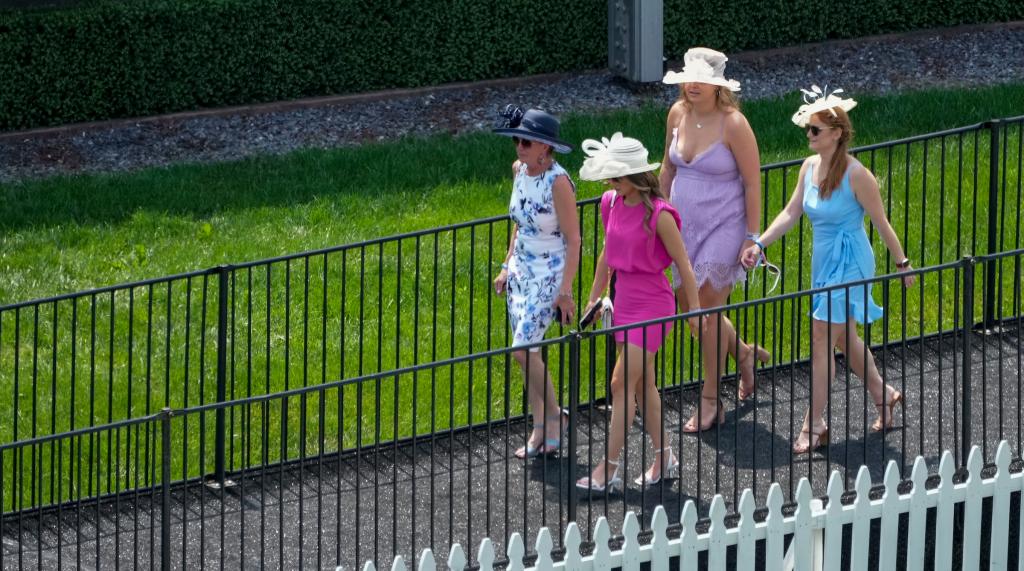 Scenes from the 2022 Preakness Stakes at Pimlico Race Course in Baltimore. (Eclipse Sportswire)