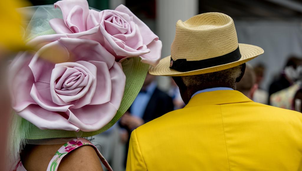 Scenes from a festive Kentucky Derby day May 6, 2023, at Churchill Downs. (Eclipse Sportswire)