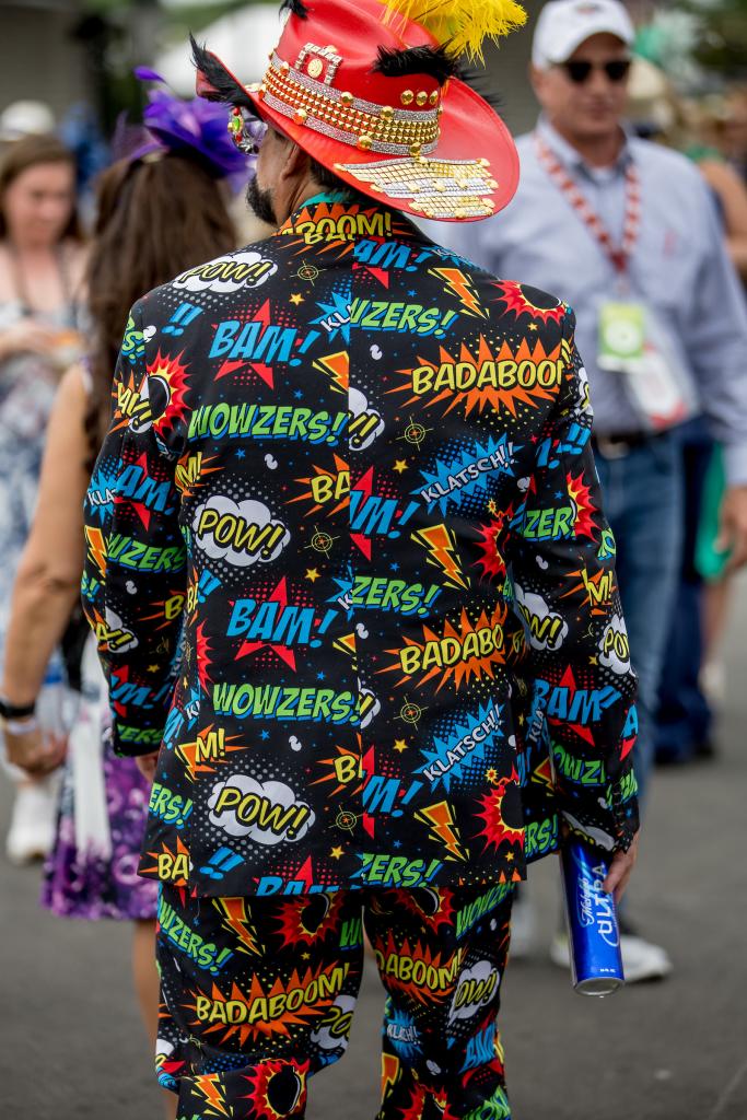 Scenes from a festive Kentucky Derby day May 6, 2023, at Churchill Downs. (Eclipse Sportswire)