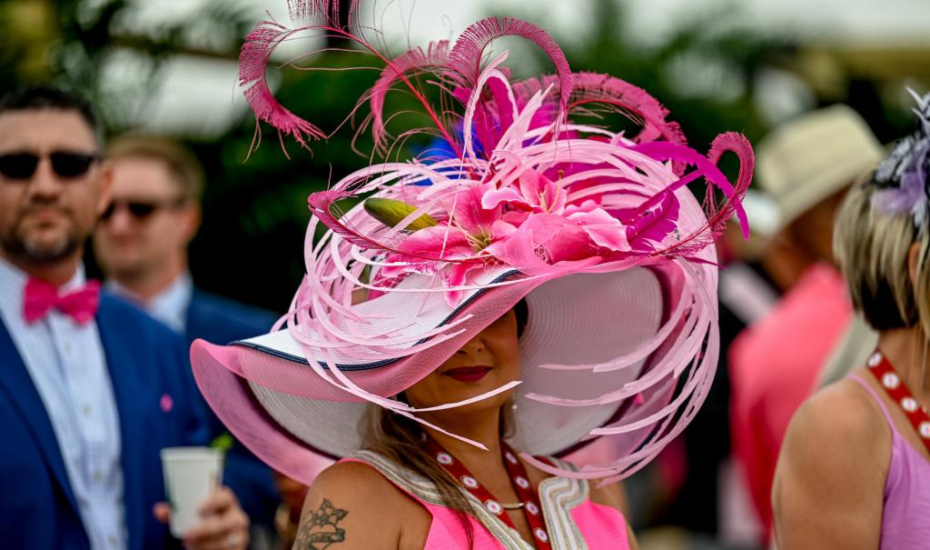 Scenes from a festive Kentucky Derby day May 6, 2023, at Churchill Downs. (Eclipse Sportswire)