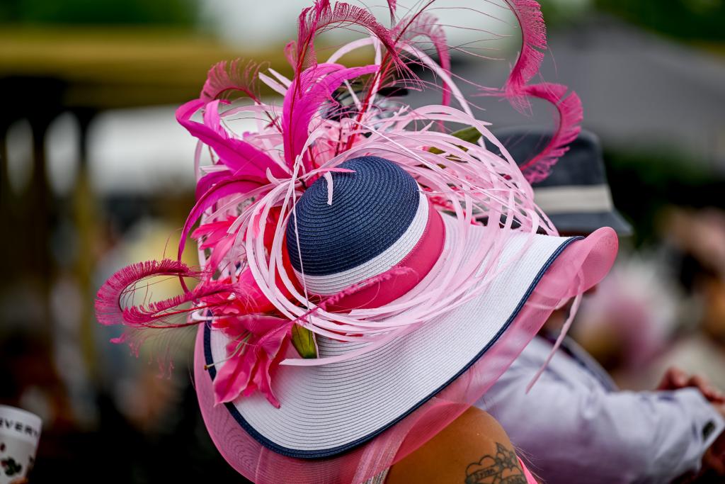 Scenes from a festive Kentucky Derby day May 6, 2023, at Churchill Downs. (Eclipse Sportswire)