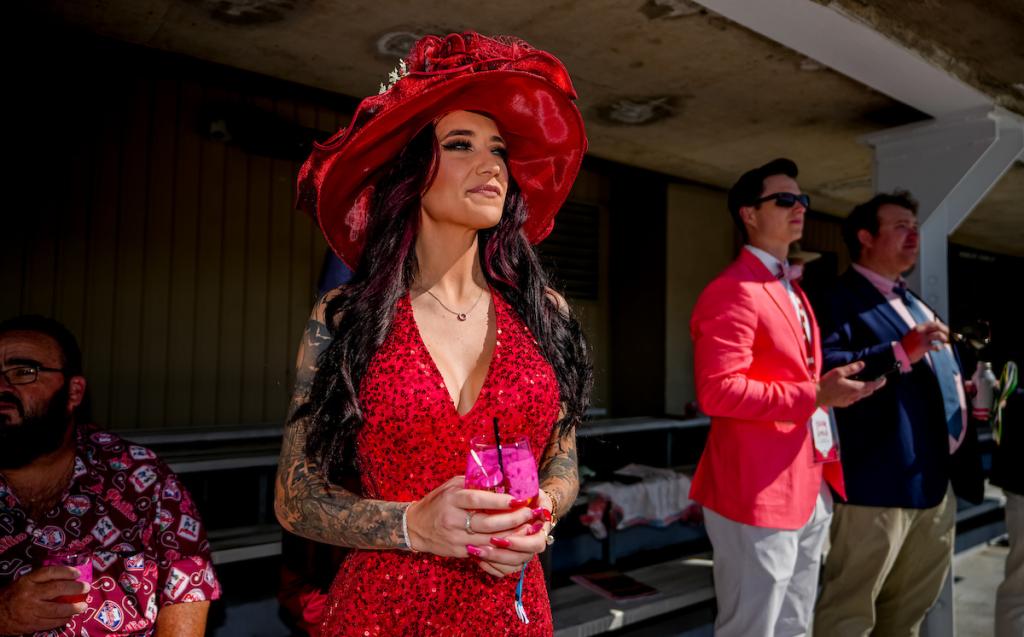 Scenes from the 2023 Longines Kentucky Oaks May 5 at Churchill Downs. (Eclipse Sportswire)