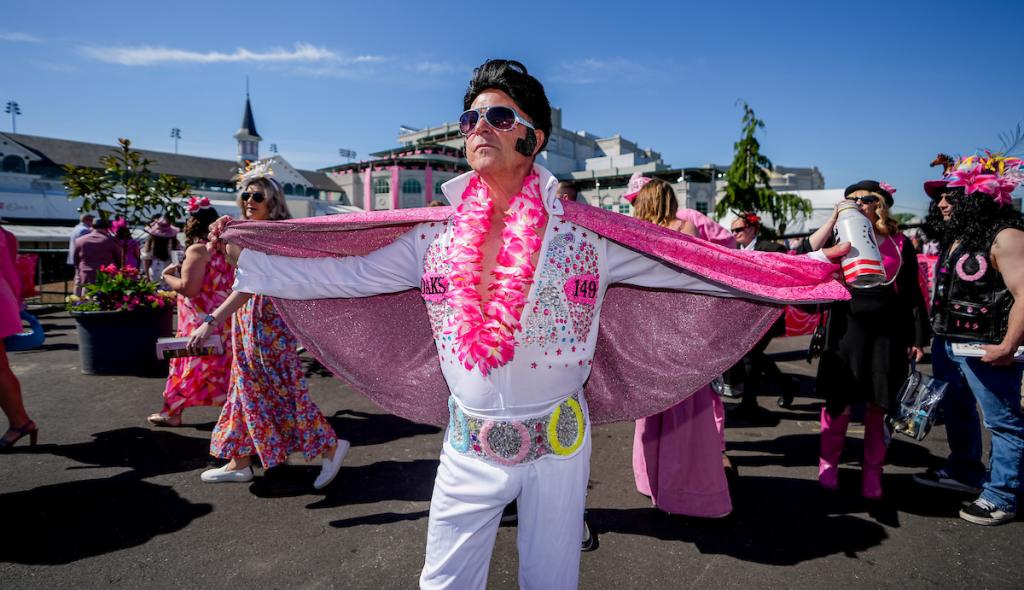 Scenes from the 2023 Longines Kentucky Oaks May 5 at Churchill Downs. (Eclipse Sportswire)