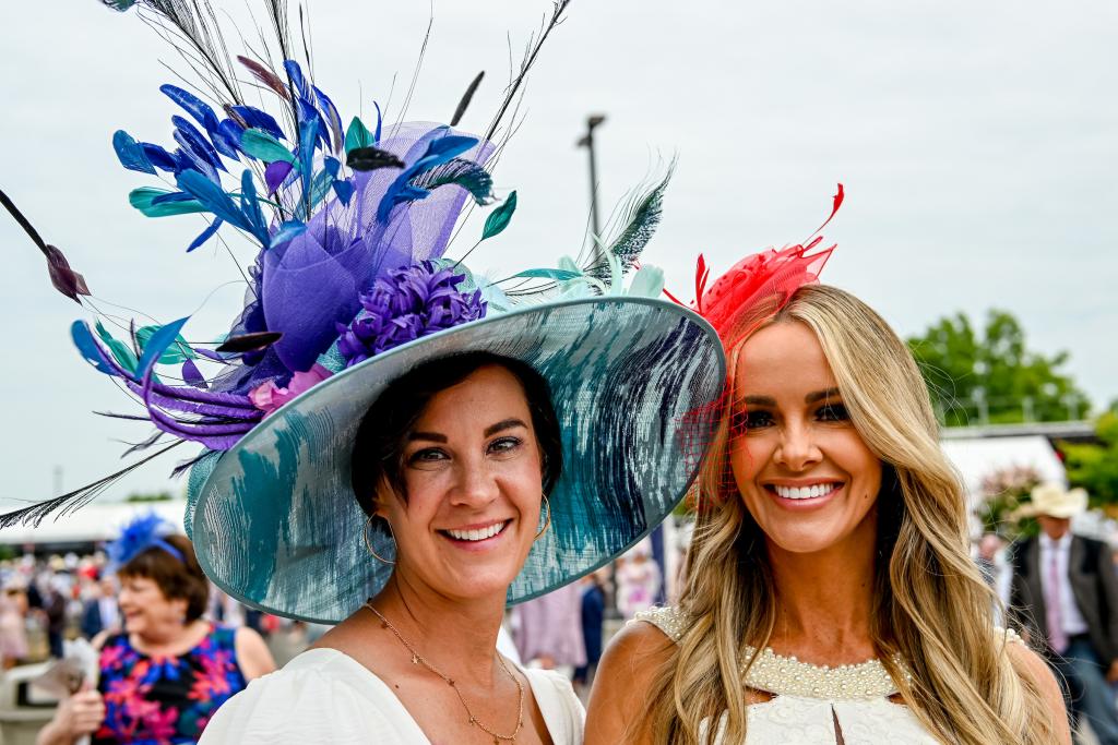 Scenes from a festive Kentucky Derby day May 6, 2023, at Churchill Downs. (Eclipse Sportswire)