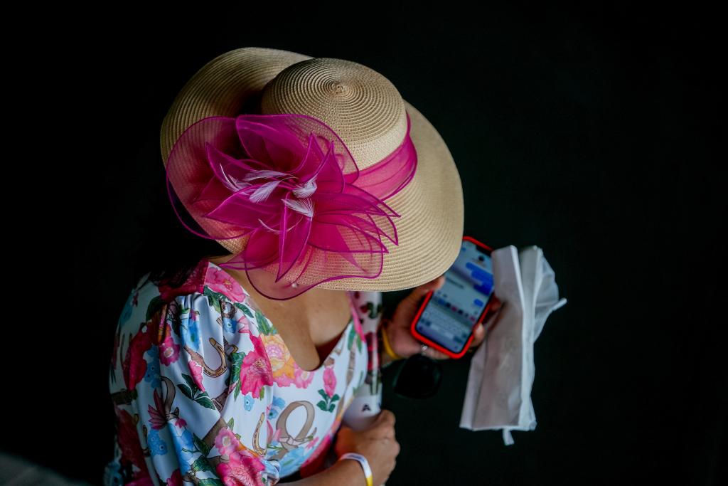Scenes from a festive Kentucky Derby day May 6, 2023, at Churchill Downs. (Eclipse Sportswire)