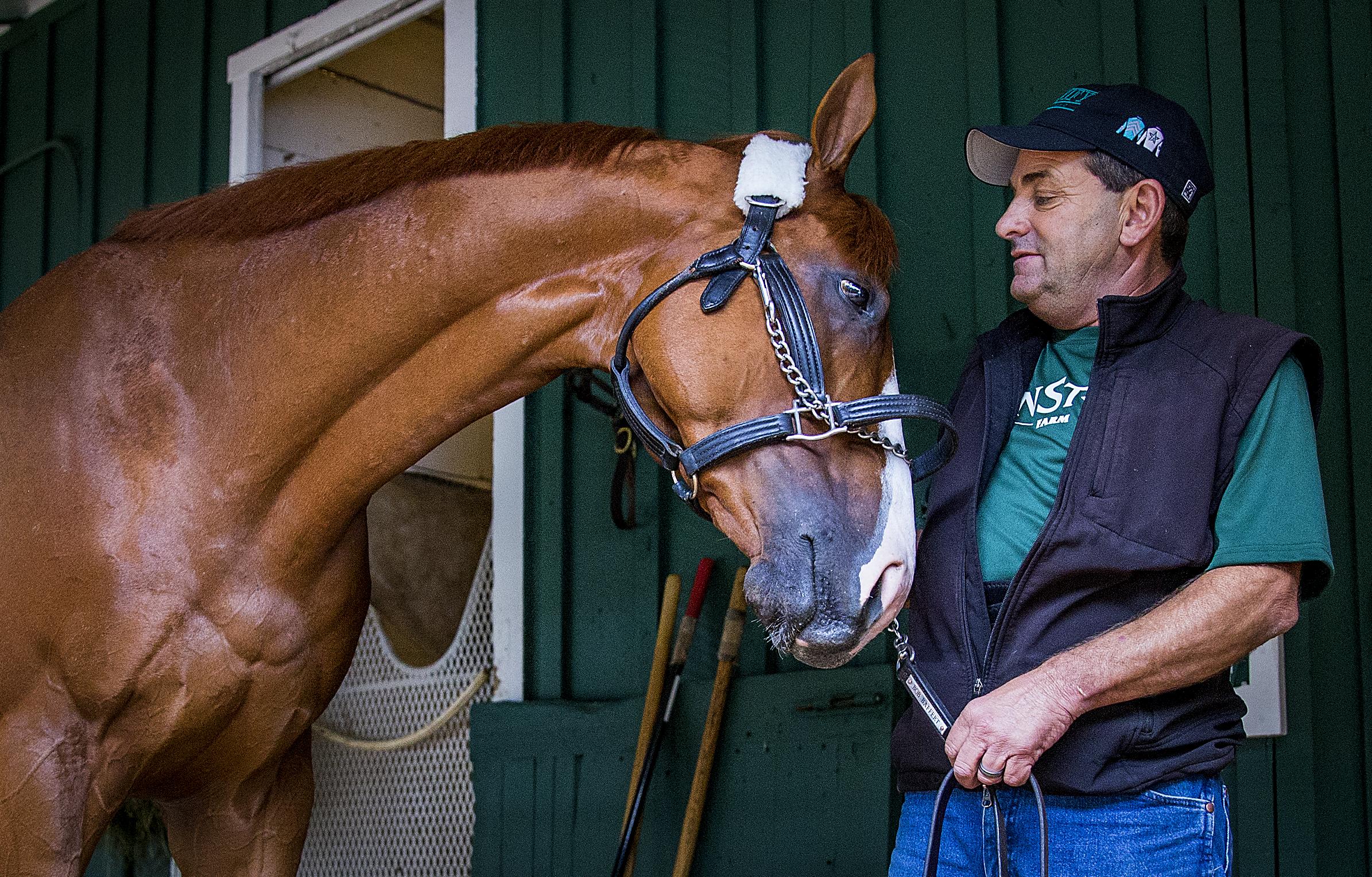 Justify Kentucky Derby Preakness Pimlico Jimmy Barnes Bob Baffert
