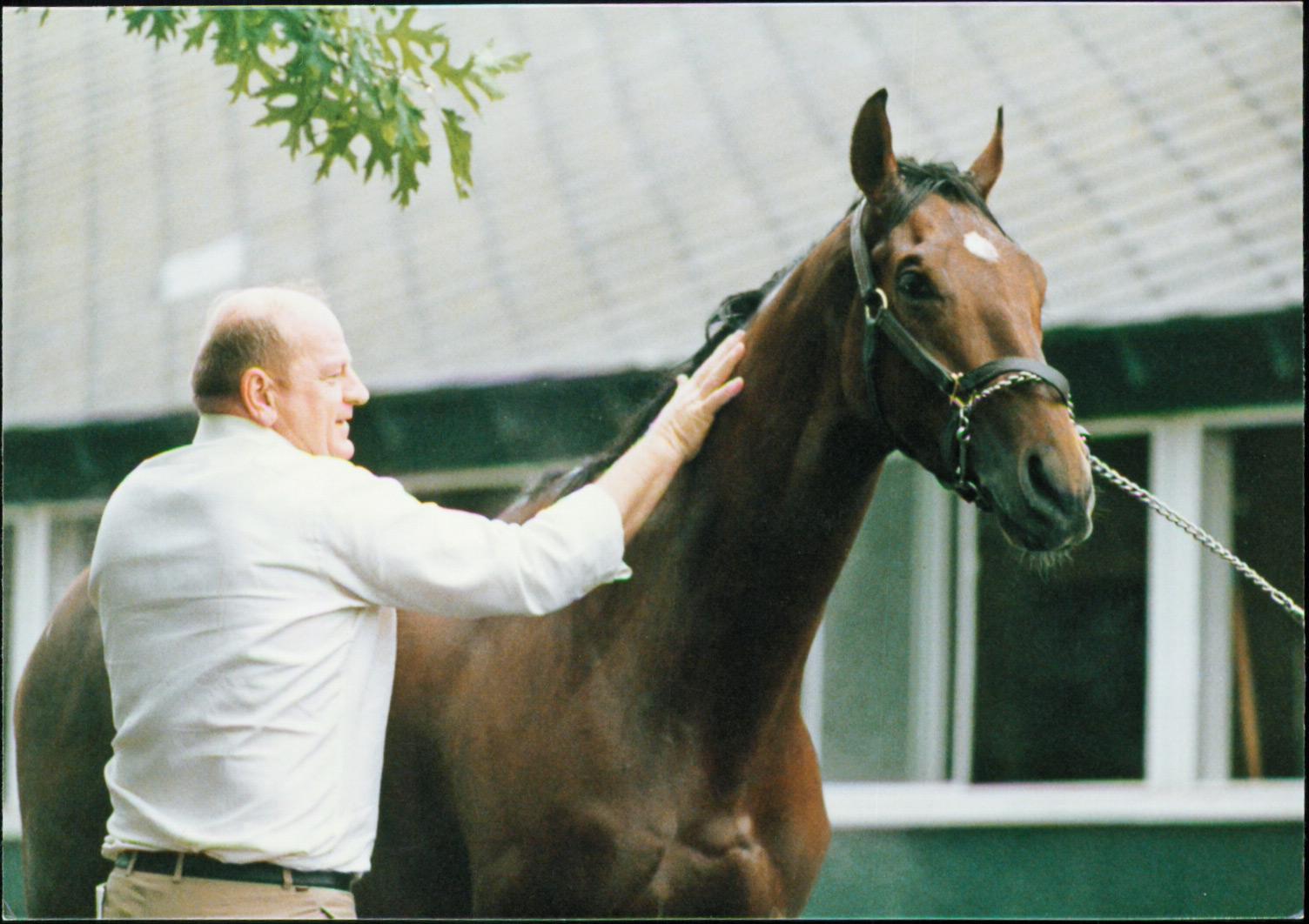 Alysheba with Van Berg