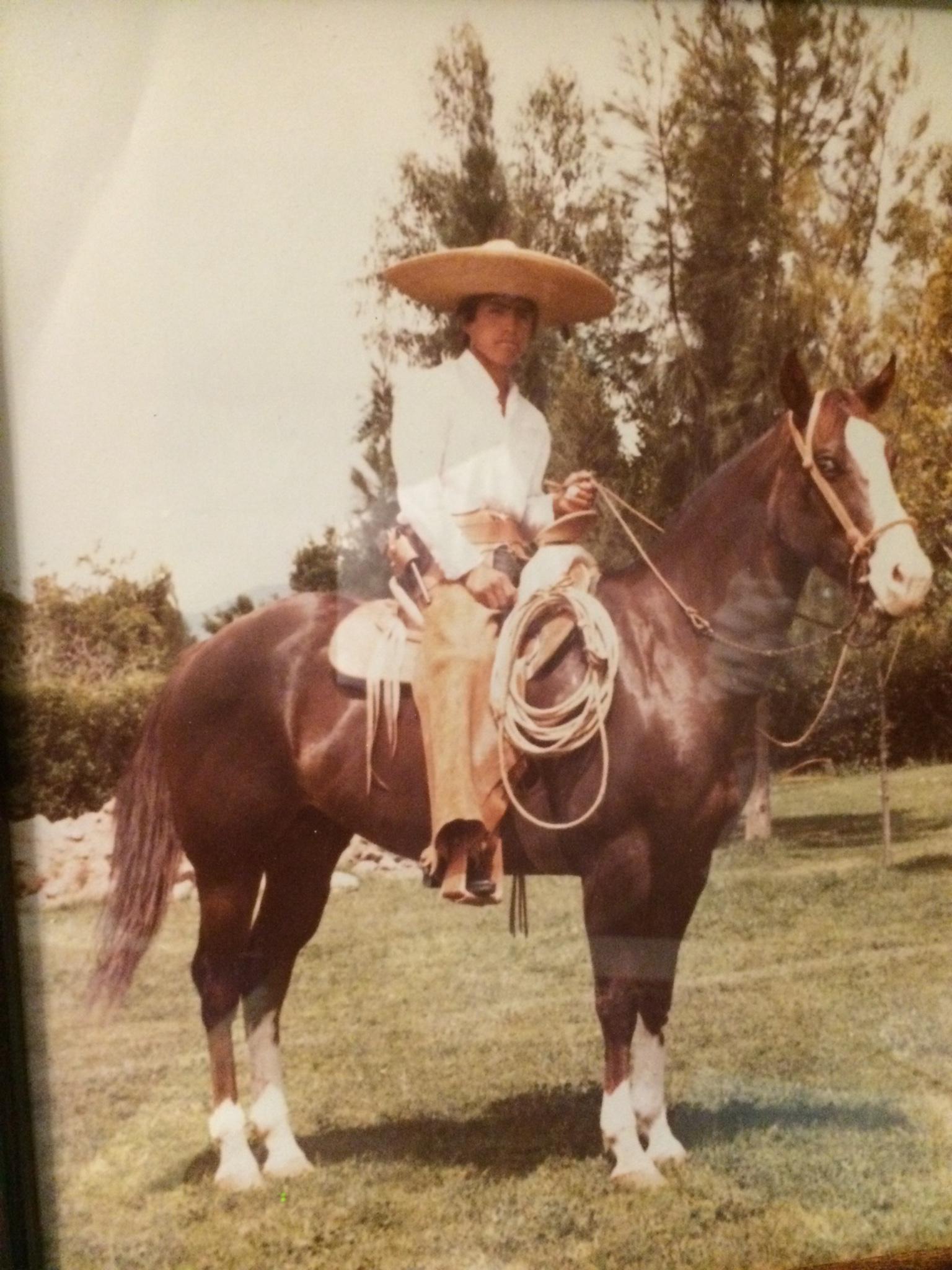 A young Gutierrez