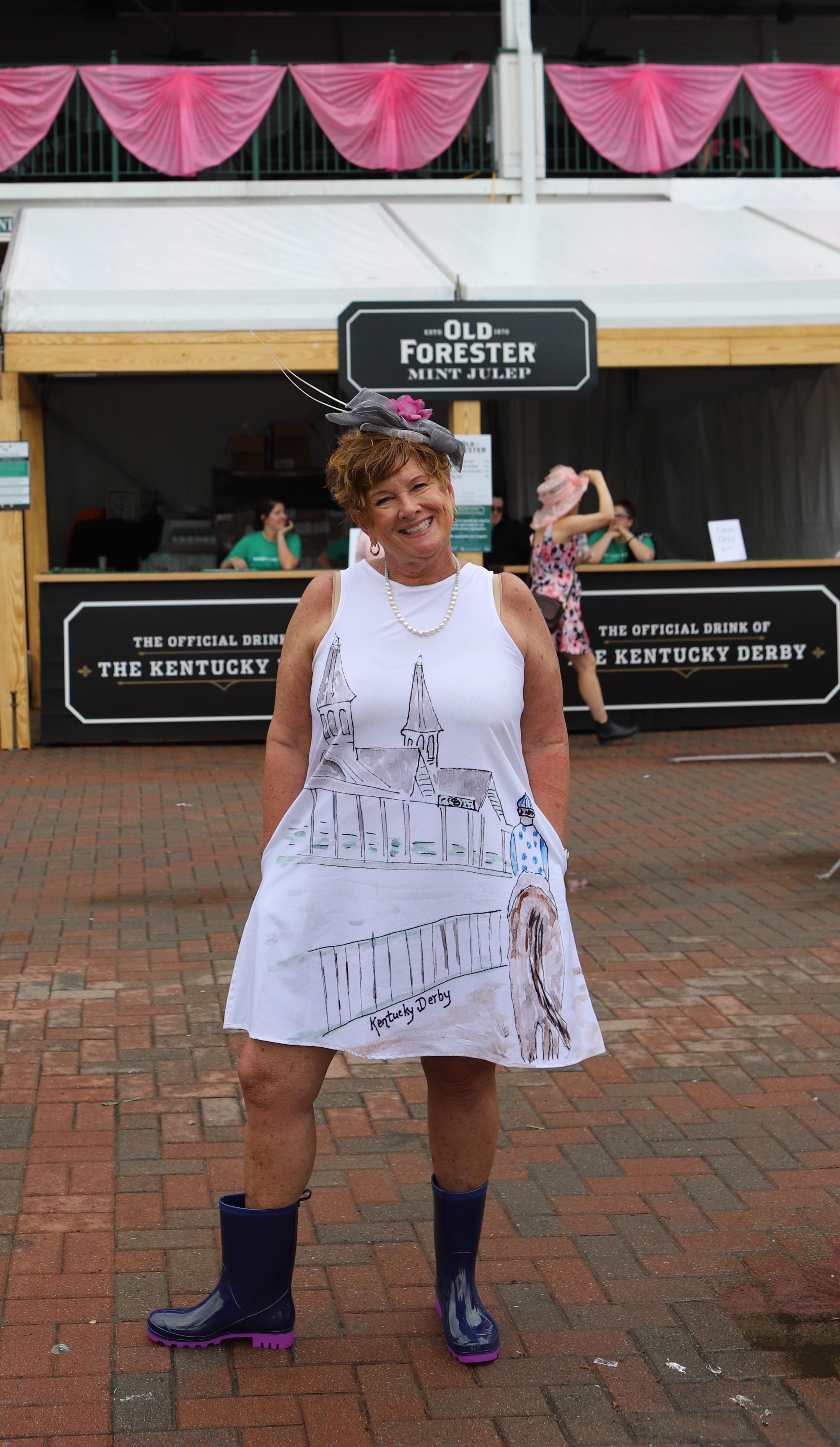 Ludwig's full Oaks day ensemble