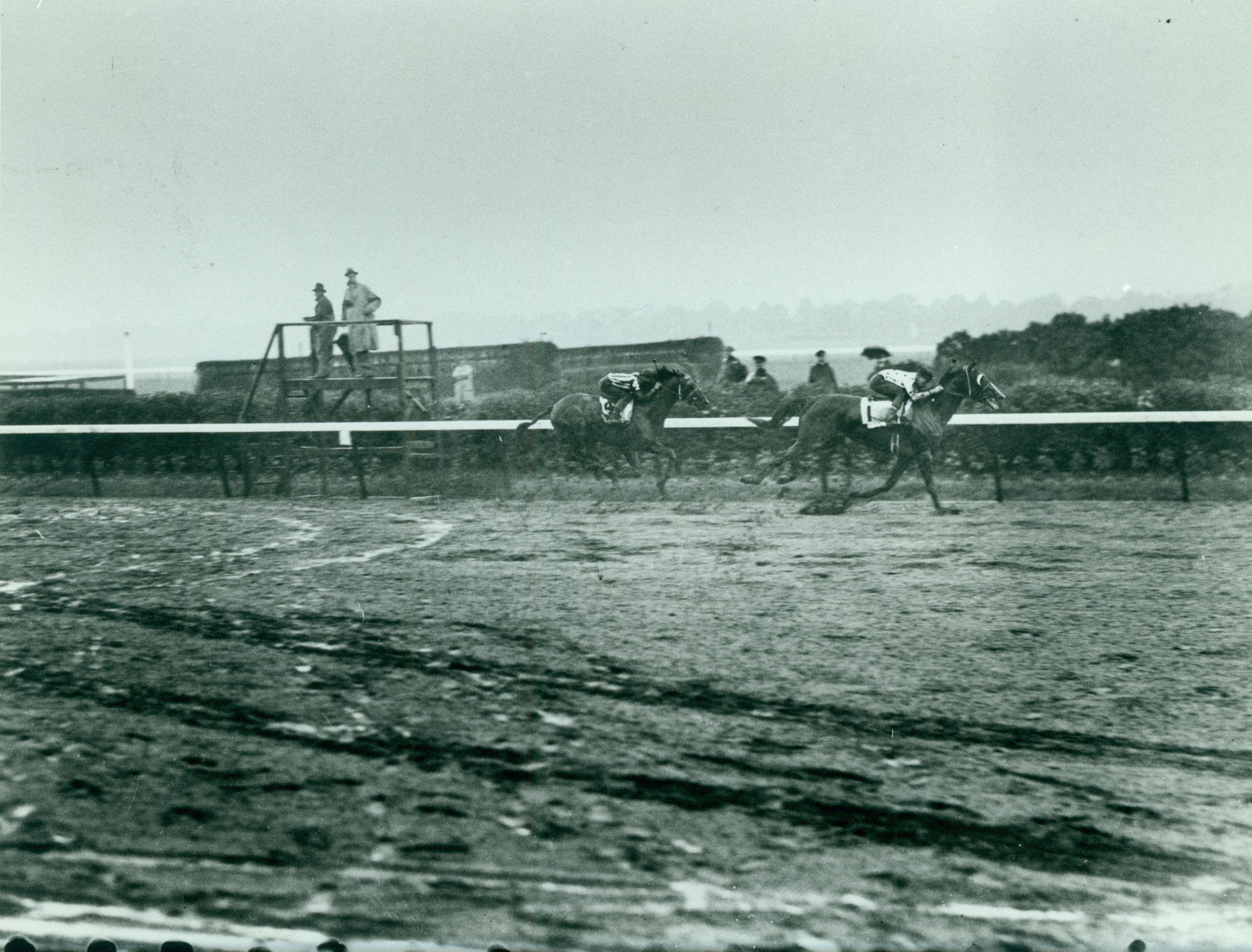 Omaha wins the Belmont Stakes to capture the Triple Crown.