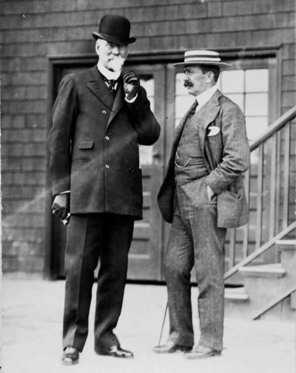 W.C. Whitney and August Belmont II