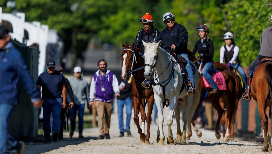 Preakness Stakes Pimlico 2023 Triple Crown 2023 Kentucky Derby Presented by Woodford Reserve winner Mage Red Route One Perform