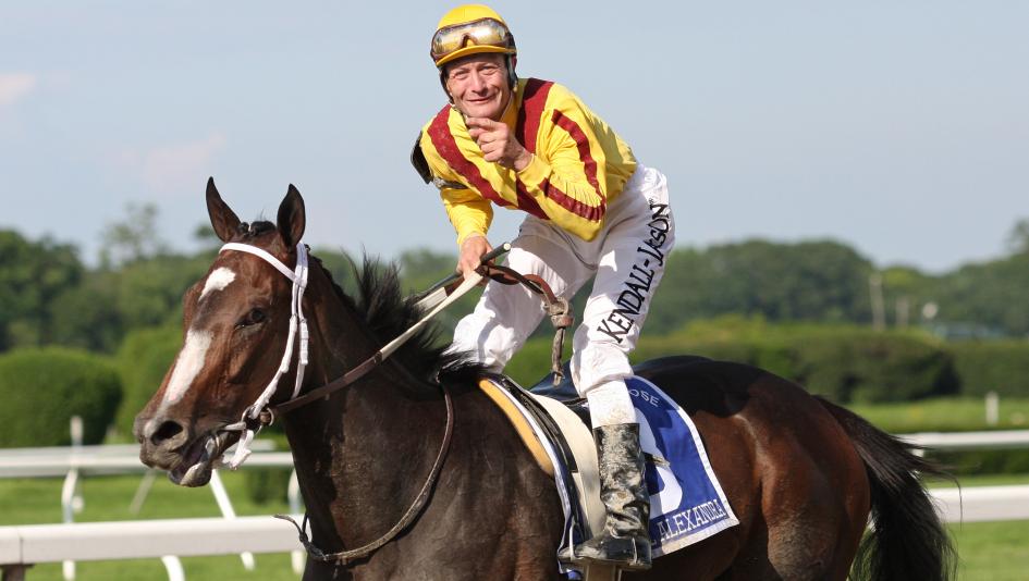 In addition to his three Kentucky Derby wins, Calvin Borel was the regular rider of legendary Rachel Alexandra.