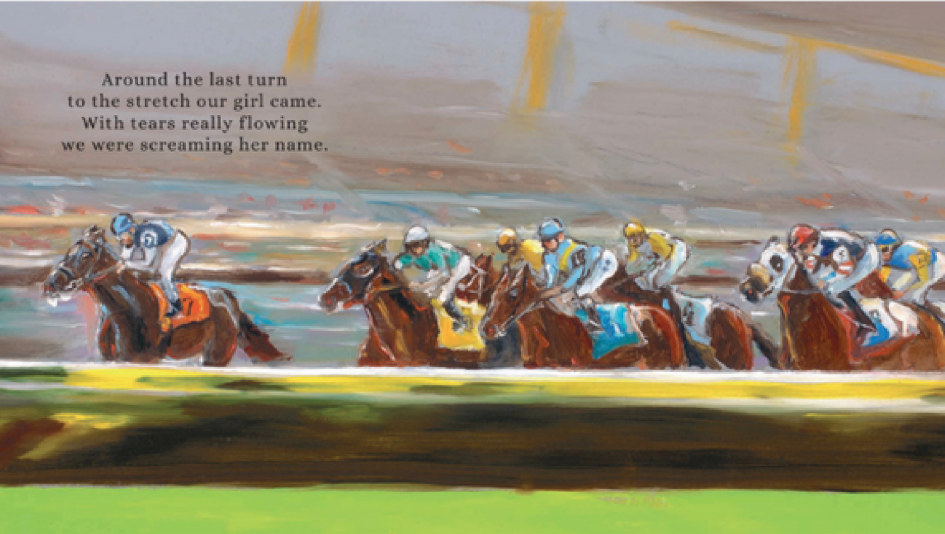 Chris Carpenter, The Long Shot childrens book, Thoroughbred Retirement Foundation TRF