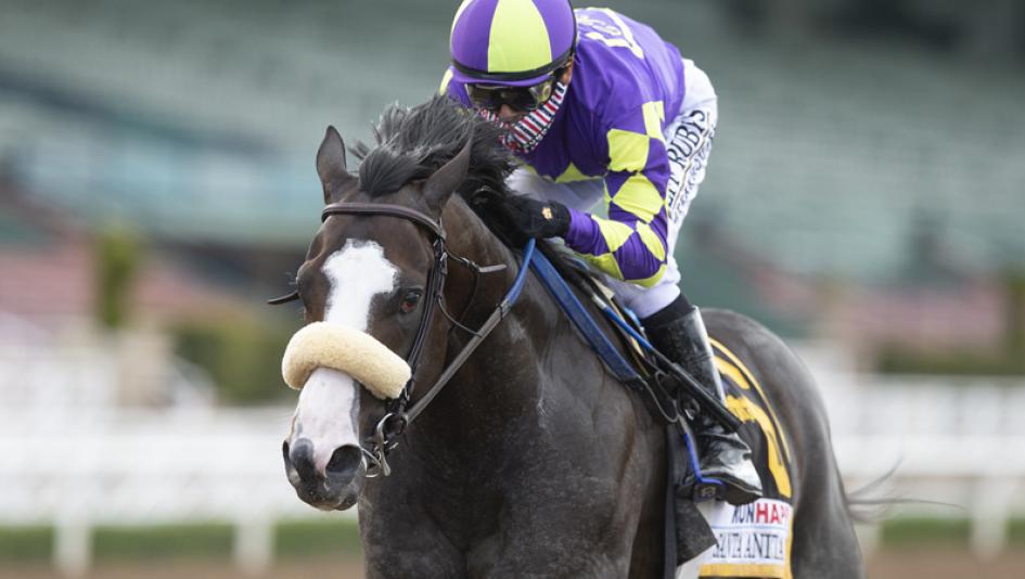 Honor A. P. moved up to No. 2 this week after winning the Santa Anita Derby Saturday.