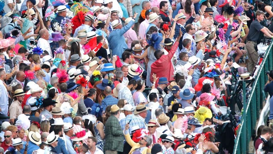 Kentucky Derby futures bets Caesars Churchill Downs betting fixed odds Citizen Bull Gaming Bullard Journalism Patch Adams Sandman Emerald Bay Getaway Car Sea Vista Romanesque Rodriguez Barnes Bob Baffert Mark Casse Brad Cox Michael McCarthy