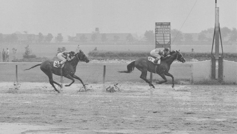 Crafty Admiral, Eric Guerin, Merchants and Citizens Handicap, Keeneland Library, Morgan Collection 