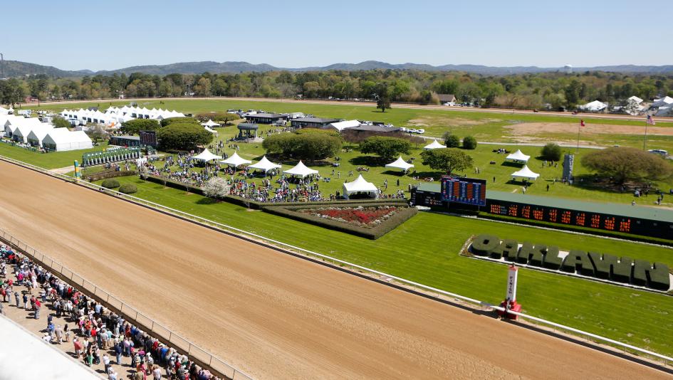 Radio TV television broadcast horse racing Rebel Stakes Saudi Cup Oaklawn Park Aqueduct Gulfstream Laurel Turfway Aqueduct FS2 Fox Sports NYRA America’s Day at the Races FanDuel TV Byk HRRN RTN