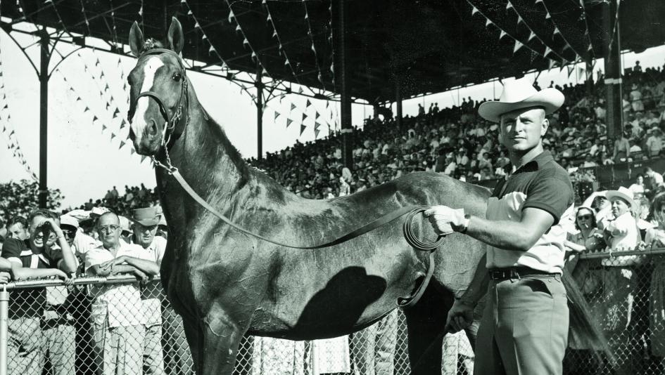 Omaha at Ak-Sar-Ben race track.