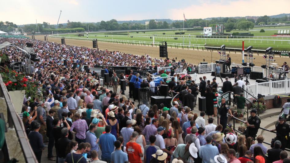 Belmont Stakes Presented by NYRA Bets Belmont Park horse racing TV television Metropolitan Handicap Met Mile FOX FS1 FS2 Fox Sports FanDuel TV Steve Byk radio America’s Day at the Races Tordjman Anita Marks livestream La Trifecta Espanol HRRN Horse Racing