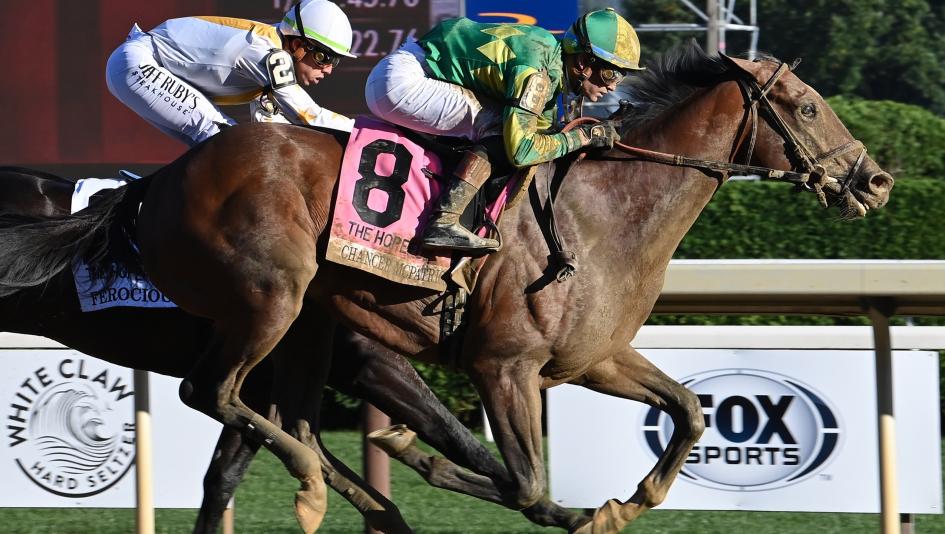 Saratoga Race Course, 2024 Hopeful Stakes, Chancer McPatrick, Chad Brown, Flavien Prat