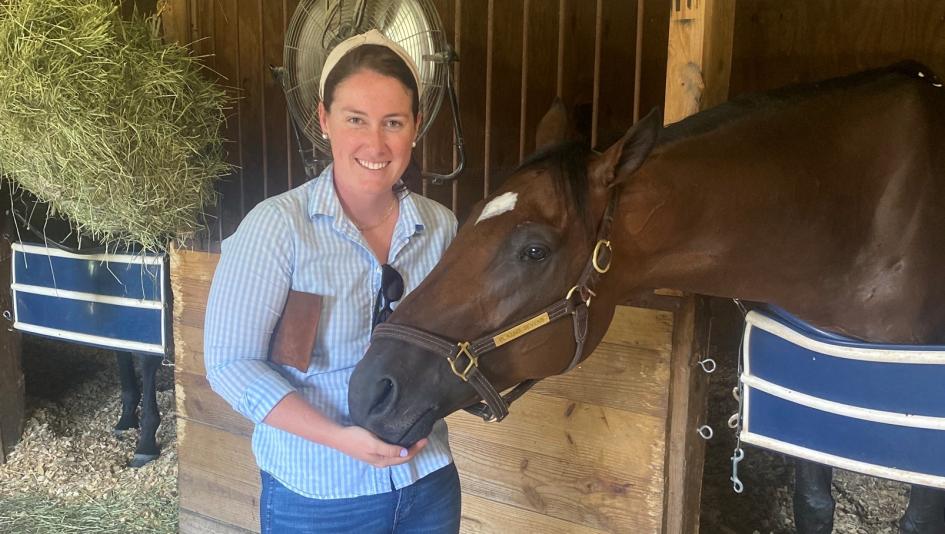 Devon Bradley On the Rise Bradley Thoroughbreds father daughter Peter Bradley Shug McGaughey Thoroughbred horse industry career agency sales pinhooking pedigree She’s a Julie Metropolitan BT Racing Ventures