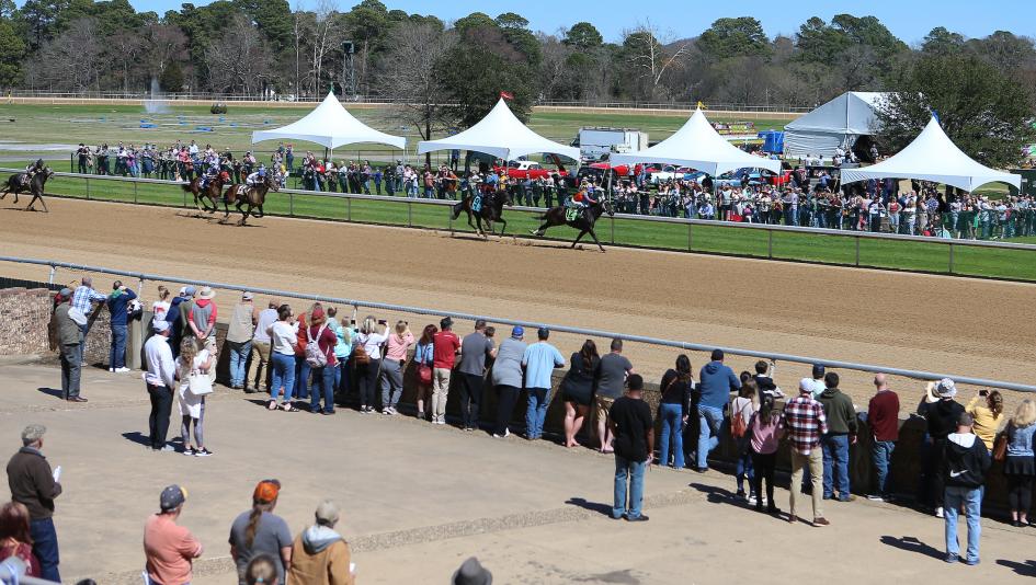 Oaklawn Park Southwest Stakes Martha Washington Stakes Wynstock Bob Baffert Carbone Steve Asmussen In Good Taste Neom Beach Joel Rosario Denim and Pearls Brad Cox gambling Weekend Winners Horseplayers