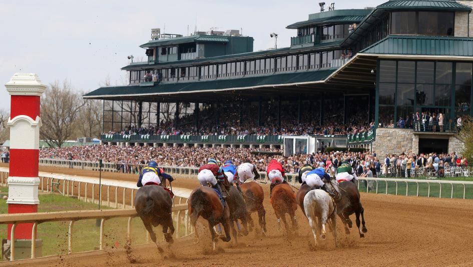 Keeneland Race Course, spring meet, jockeys, trainers, turf racing, Blue Grass Stakes, post positions, Wesley Ward, Brad Cox, Tyler Gaffalione, Irad Ortiz Jr.