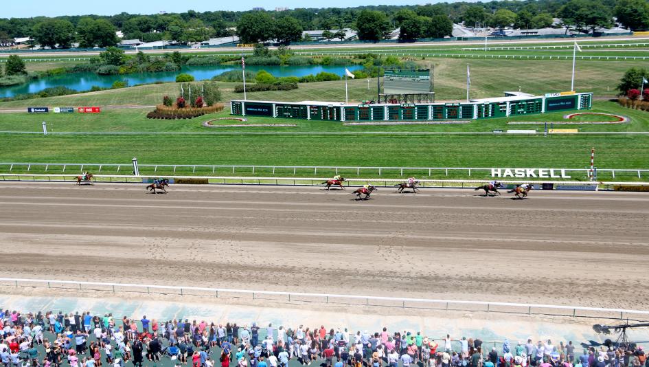 Monmouth Park NYRA Bets FOX Sports television sponsorship Haskell Stakes Pegasus Stakes America’s Day at the Races Saratoga Live Tony Allevato Bill Knauf horse racing pick 5 betting 