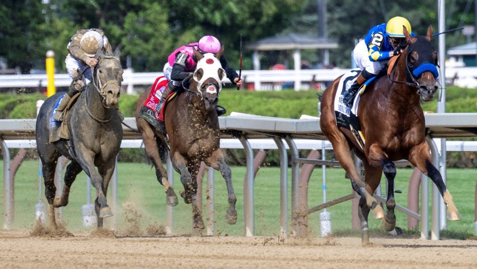 Breeders’ Cup Challenge Series Win and You’re In National Treasure Metropolitan Handicap Met Mile Flavien Prat Bob Baffert Cogburn Irad Ortiz Steve Asmussen Jaipur Stakes Randomized Chad Brown Joel Rosario Ogden Phipps Idiomatic horse racing Saratoga