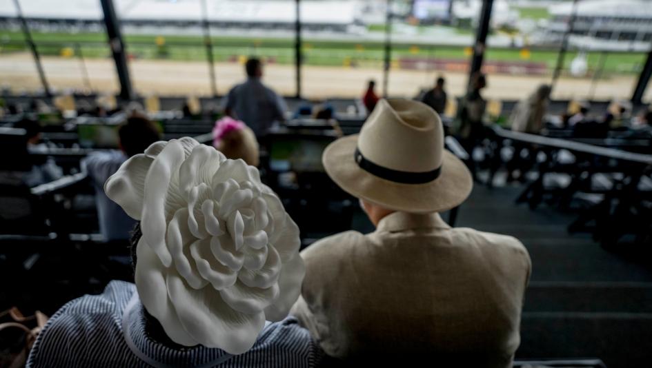 Preakness Stakes Pimlico fans attendance racetrack food drink fashion lifestyle events tickets rain horse racing