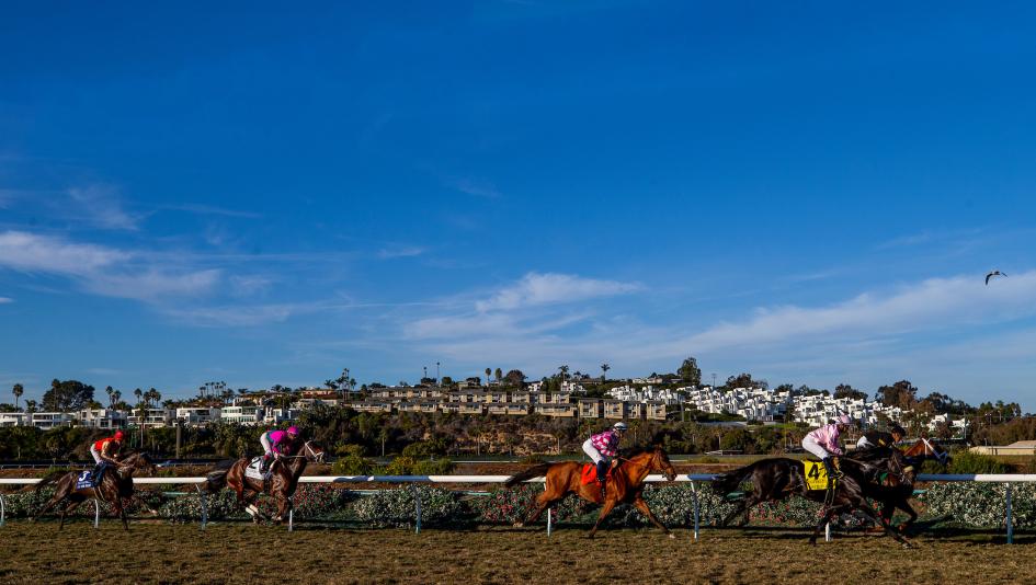 Horse racing TV television radio Aqueduct Del Mar Churchill Downs Gulfstream Park Woodbine RTN FanDuel NYRA America’s Day at the Races FS2 Byk HRRN
