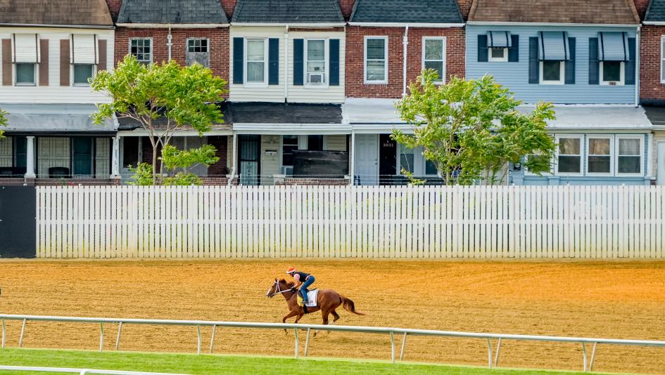 Kentucky Derby winner Mage Preakness Pimlico Triple Crown